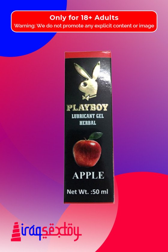 Playboy Lubricant Water Based Gel - Apple Flavoured CGS-032