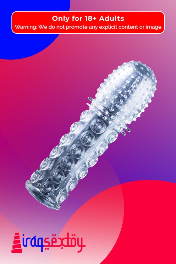 Crystal Penis Sleeve Textured Extension PES-021