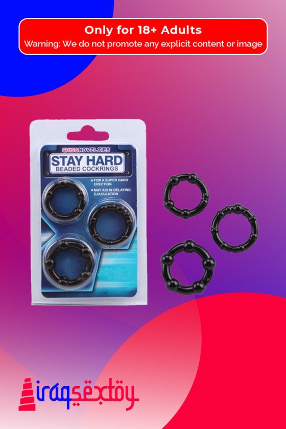 STAY HARD BEADED COCKRINGS CR-020