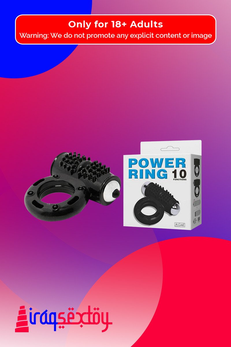 PRETTY LOVE BLACK POWER RING CR-021